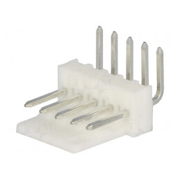 Soclu cablu-placă 2,54mm 5 pini THT | Electronic-mag.ro | Componente Electronice