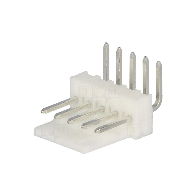 Soclu cablu-placă 2,54mm 5 pini THT | Electronic-mag.ro | Componente Electronice