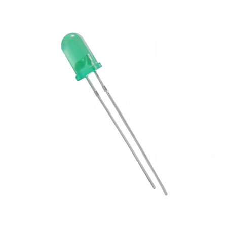 LED Verde-Galben 5mm 45-55mcd 35° Convex | Electronic-mag.ro | Componente Electronice