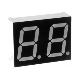 Afișaj LED 7 Segmente 14,2mm Verde | Electronic-mag.ro | Componente Electronice