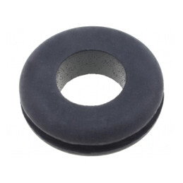 Manșon Cauciuc Negru 18mm x 12mm  | Electronic-mag.ro | Componente Electronice