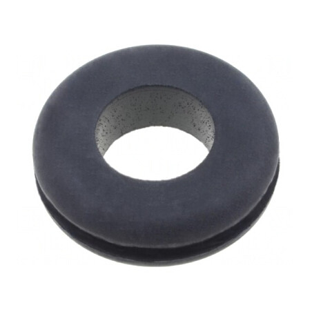 Manșon Cauciuc Negru 18mm x 12mm  | Electronic-mag.ro | Componente Electronice