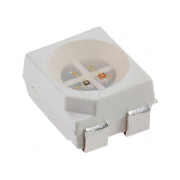 LED SMD PLCC4 Roșu/Verde 3,2x2,8mm 120° 20mA