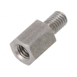 Piuliţă-distanţieră filetată 12mm M6 | Electronic-mag.ro | Componente Electronice
