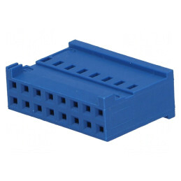 Mufă Mamă HE14 2,54mm 16 PIN fără Contacte | Electronic-mag.ro | Componente Electronice