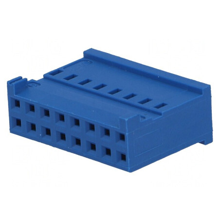 Mufă Mamă HE14 2,54mm 16 PIN fără Contacte | Electronic-mag.ro | Componente Electronice