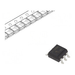 Optotriac 5kV SMD6 fără conectare la zero | Electronic-mag.ro | Componente Electronice
