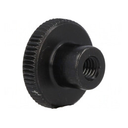 Buton reglare oțel 16mm M4 9.5mm DIN 466 | Electronic-mag.ro | Componente Electronice