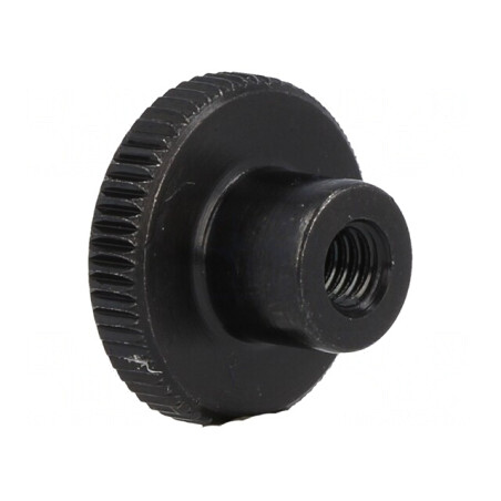 Buton reglare oțel 16mm M4 9.5mm DIN 466 | Electronic-mag.ro | Componente Electronice