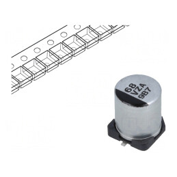 Condensator Hibrid 68uF 35VDC SMD | Electronic-mag.ro | Componente Electronice