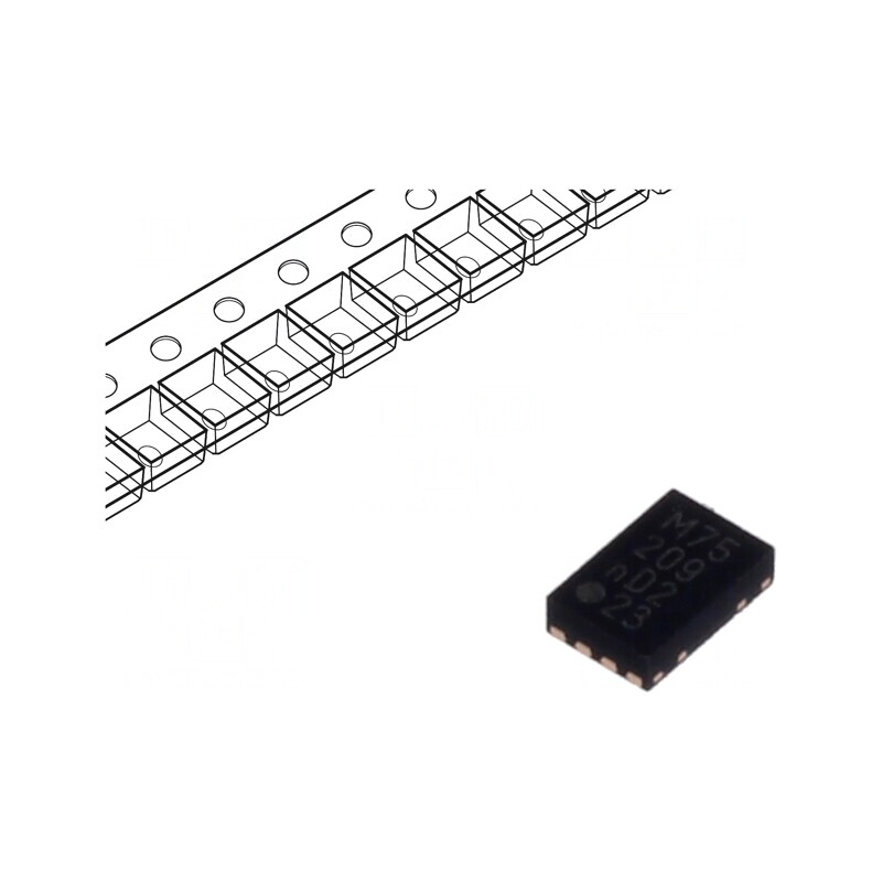 Convertor de Temperatură -55÷125°C 2,8÷5,5V HWSON8 | Electronic-mag.ro | Componente Electronice