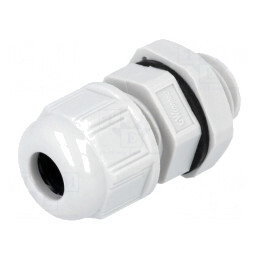 Garnitură de etanşare M12 poliamidă gri deschis | Electronic-mag.ro | Componente Electronice
