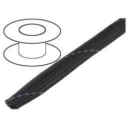 Împletitură Poliester 12mm - Ambalaj 100m | Electronic-mag.ro | Componente Electronice