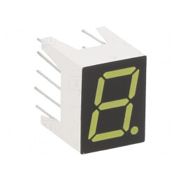 Afișaj LED 7 Segmente 10mm Alb | Electronic-mag.ro | Componente Electronice
