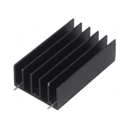 Radiator Extrudat Negru TO220/TO247 50x30x15mm | Electronic-mag.ro | Componente Electronice