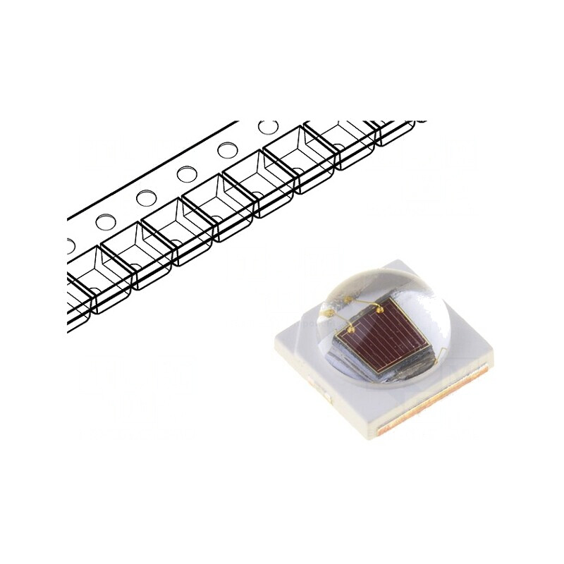 LED Putere Cherry Red 130° 700mA 3535 SMD | Electronic-mag.ro | Componente Electronice