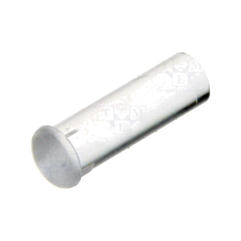 Tub LED Rotund 3mm Convex Drept | Electronic-mag.ro | Componente Electronice