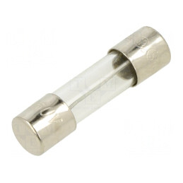 Siguranță întârziată 250mA 250VAC sticlă 5x20mm | Electronic-mag.ro | Componente Electronice