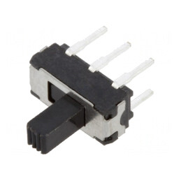 Comutator Glisant SPDT 0,3A 30VDC Montare PCB | Electronic-mag.ro | Componente Electronice