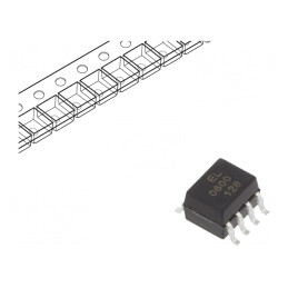 Optocuplor SMD 3,75kV 10Mbps SOP8 EL06XX