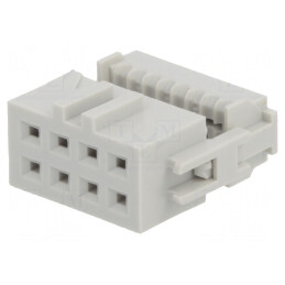 Mufă IDC 8 PIN Mamă pentru Cablu-Bandă | Electronic-mag.ro | Componente Electronice