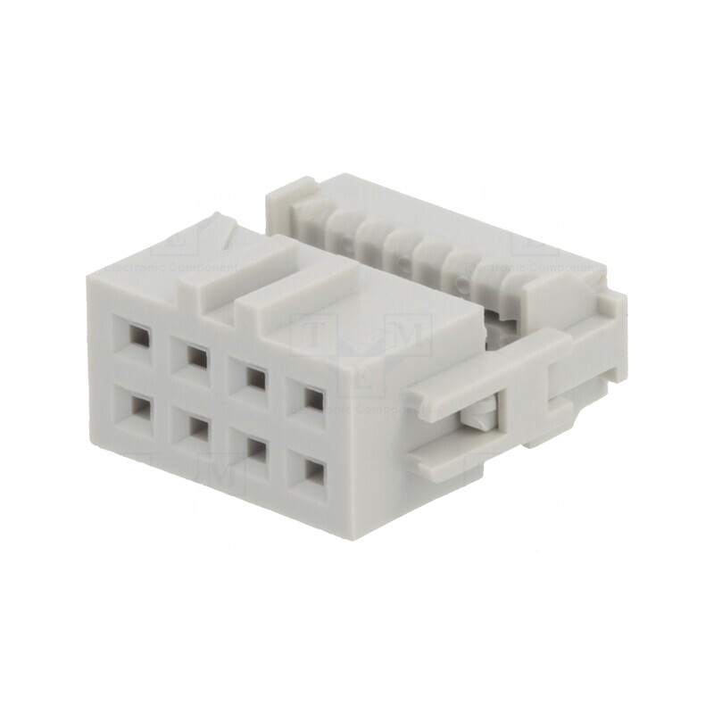 Mufă IDC 8 PIN Mamă pentru Cablu-Bandă | Electronic-mag.ro | Componente Electronice