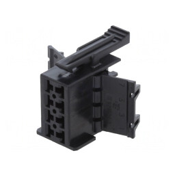 Conector cablu-cablu JPT 8 PIN negru mamă | Electronic-mag.ro | Componente Electronice