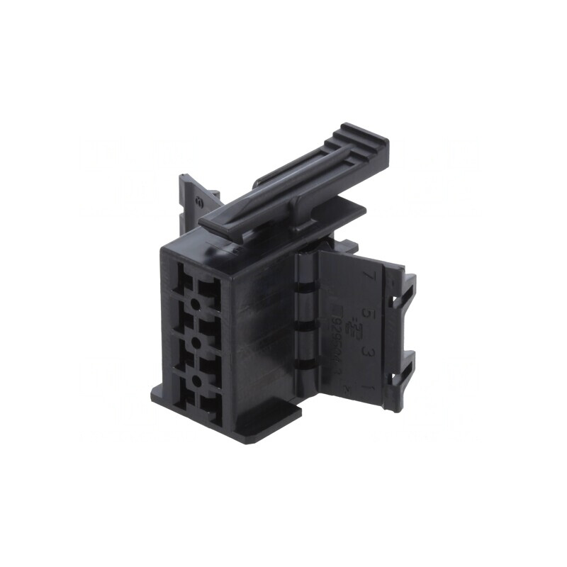 Conector cablu-cablu JPT 8 PIN negru mamă | Electronic-mag.ro | Componente Electronice