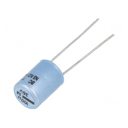 Condensator Electrolitic THT 100uF 35V 8.2x11mm | Electronic-mag.ro | Componente Electronice