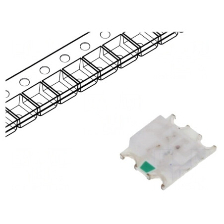 LED SMD 1210 RGB 3.2x2.7mm | Electronic-mag.ro | Componente Electronice