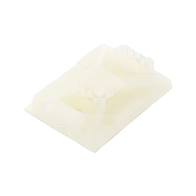 Element de Susținere Autoadeziv Poliamidă Natural UL94V-2 | Electronic-mag.ro | Componente Electronice