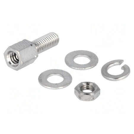Set șuruburi D-Sub M3 UNC 4-40 13mm | Electronic-mag.ro | Componente Electronice