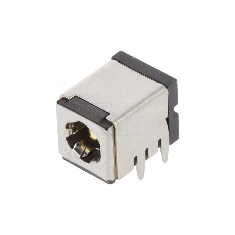 Conector Alimentare DC 5,5x2,5 mm Ecranat THT | Electronic-mag.ro | Componente Electronice