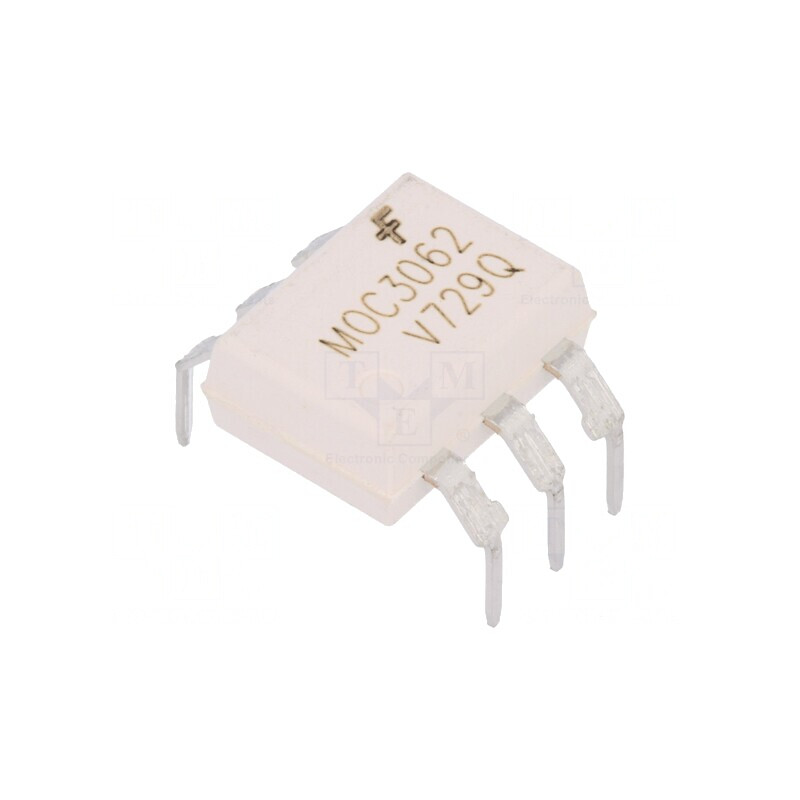 Optotriac 4,17kV triac DIP6 MOC3062M | Electronic-mag.ro | Componente Electronice