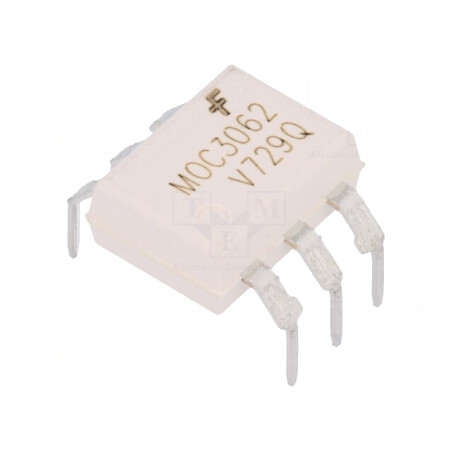 Optotriac 4,17kV triac DIP6 MOC3062M | Electronic-mag.ro | Componente Electronice