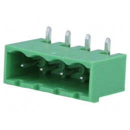 Regletă Conexiuni Deconectabilă 4 Piste 5,08mm Soclu Tată | Electronic-mag.ro | Componente Electronice