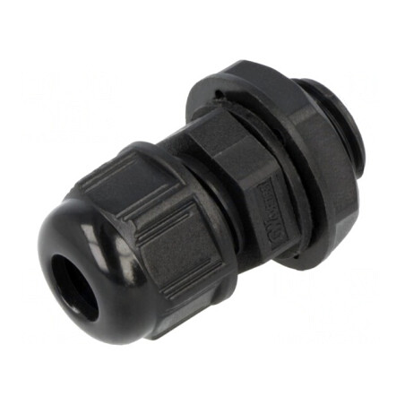 Garnitură de etanşare PG7 neagră IP68 | Electronic-mag.ro | Componente Electronice