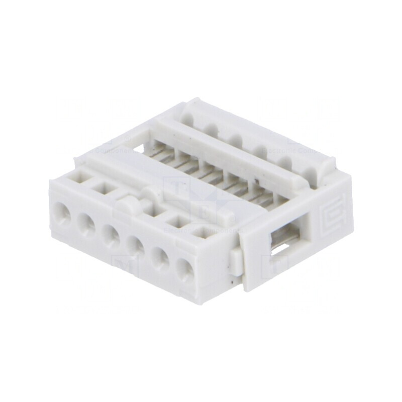 Mufă IDC mamă 6 pini 2,54mm THT cositorit | Electronic-mag.ro | Componente Electronice Mufă IDC mamă 6 pini 2,54mm THT cositorit | Electronic-mag.ro | Componente Electronice