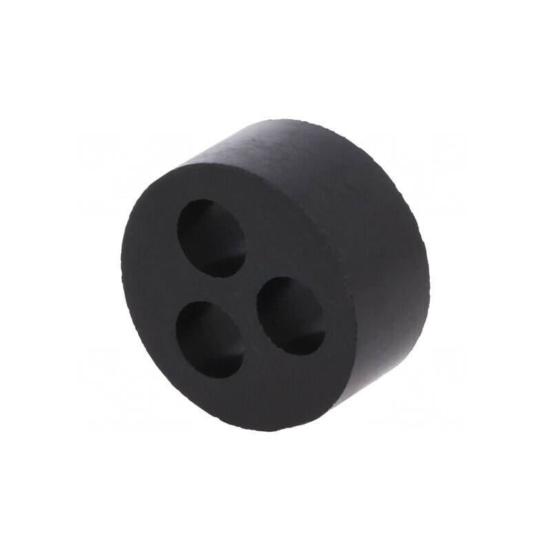Insert Presetupă 6mm M25 IP54 Cauciuc NBR 3 Orificii | Electronic-mag.ro | Componente Electronice