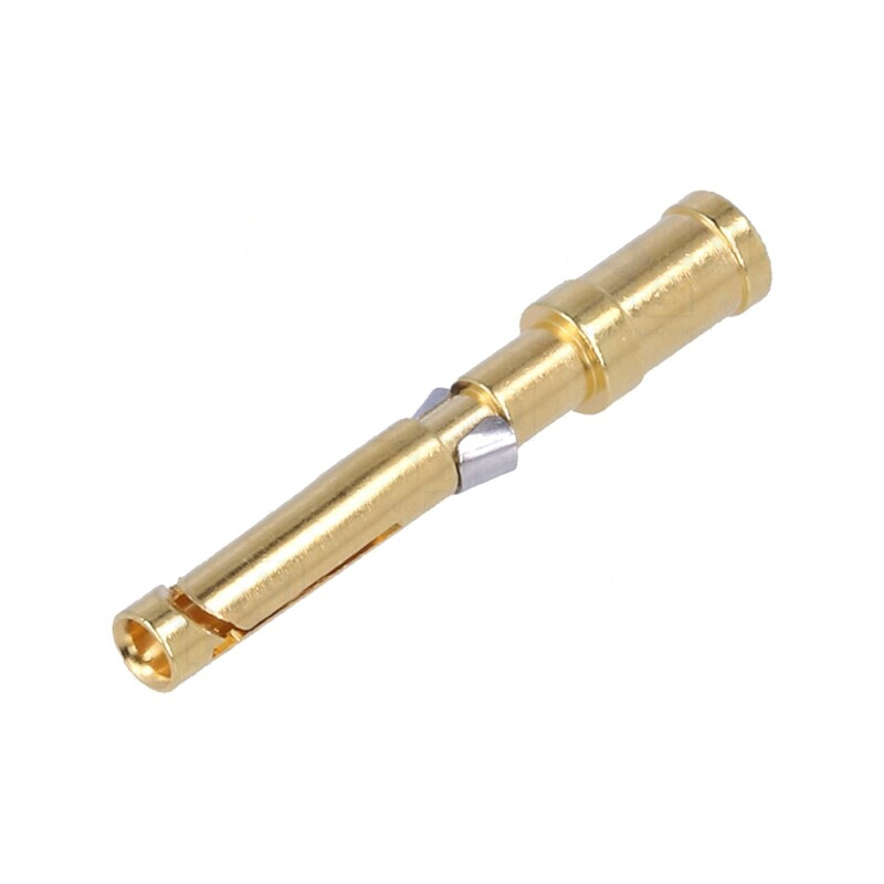 Pin Mamă Cupru Aurit 2,5mm2 Crimpat 10A | Electronic-mag.ro | Componente Electronice