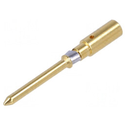 Pin Aurit Aliaj Cupru Crimpat 2,5mm2 14AWG 10A | Electronic-mag.ro | Componente Electronice