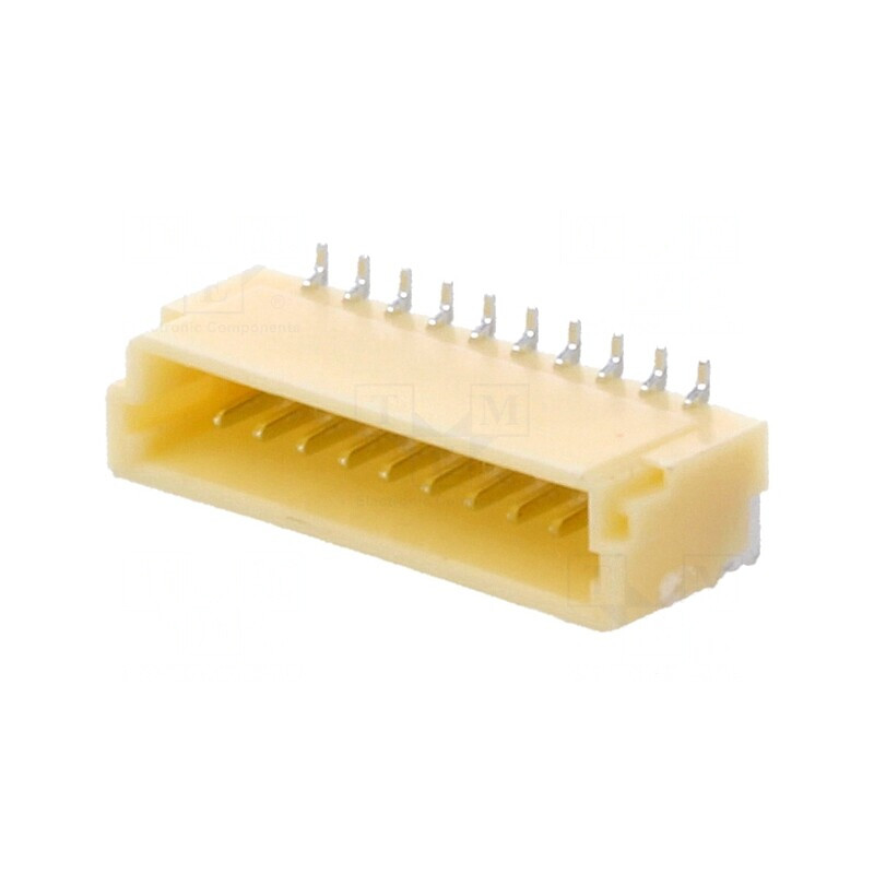 Conector Soclu Cablu-Placă 10 Pini SMT 50V 1A | Electronic-mag.ro | Componente Electronice