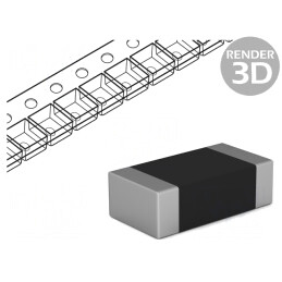 Filtru Anti-Interferențe SMD 1206 200mA 50VDC 2.2kΩ