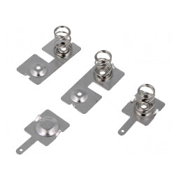 Set Contacte Baterie AA R6 pentru 3 Baterii | Electronic-mag.ro | Componente Electronice