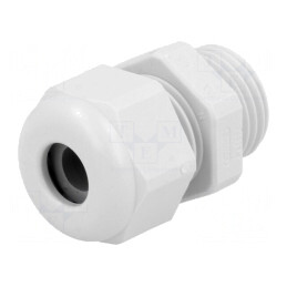 Garnitură etanșare PG9 IP68 gri deschis | Electronic-mag.ro | Componente Electronice