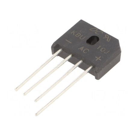 Punte Redresoare Monofazat 600V 10A | Electronic-mag.ro | Componente Electronice