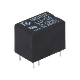 Releu Electromagnetic SPDT 24VDC 3A | Electronic-mag.ro | Componente Electronice