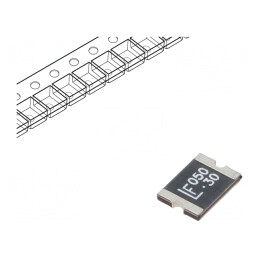 Siguranță Polimerică PTC 0,5A 30V SMD | Electronic-mag.ro | Componente Electronice