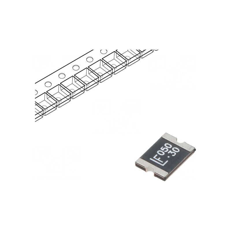 Siguranță Polimerică PTC 0,5A 30V SMD | Electronic-mag.ro | Componente Electronice
