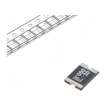 Siguranță Polimerică PTC 0,5A 30V SMD | Electronic-mag.ro | Componente Electronice